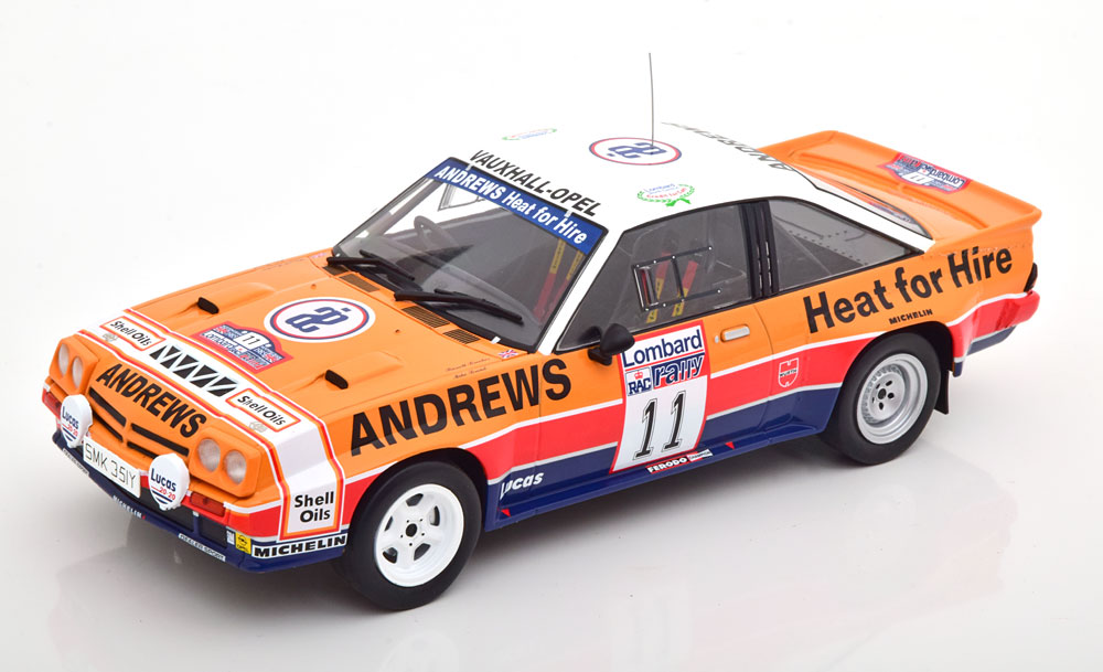 OPEL MANTA 400 NO 11 RAC RALLY 1985