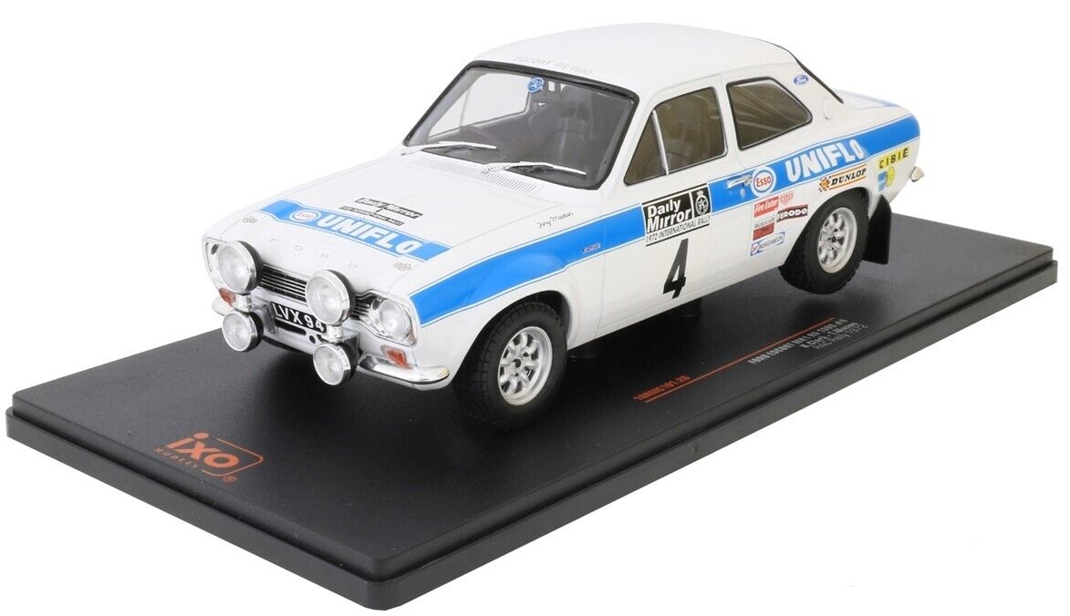 FORD ESCORT MKI RS 1600 #4 "TEAM ESSO UNIFLO" CLARK/MASON ПОБЕДИТЕЛЬ RAC RALLY 1972
