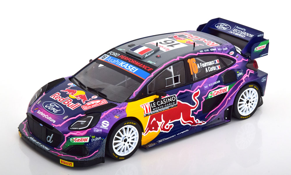FORD PUMA RALLY 1 NO 16 RALLY MONTE CARLO 2022 RED BULL