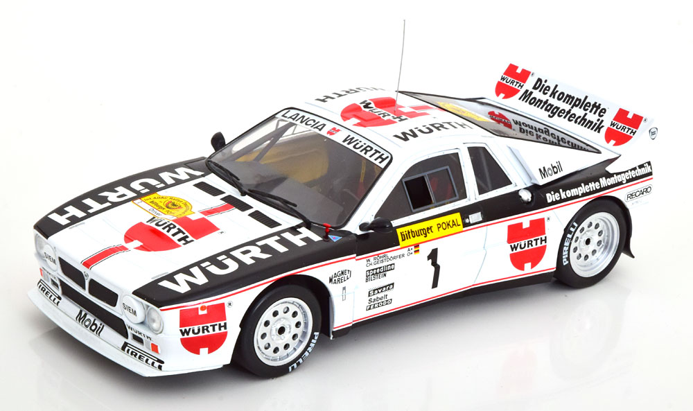 LANCIA 037 WINNER RALLY GERMANY 1983