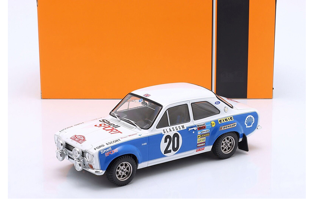 FORD ESCORT MK I RS 1600 #20 MIKKOLA/PORTER РАЛЛИ МОНТЕ-КАРЛО 1973