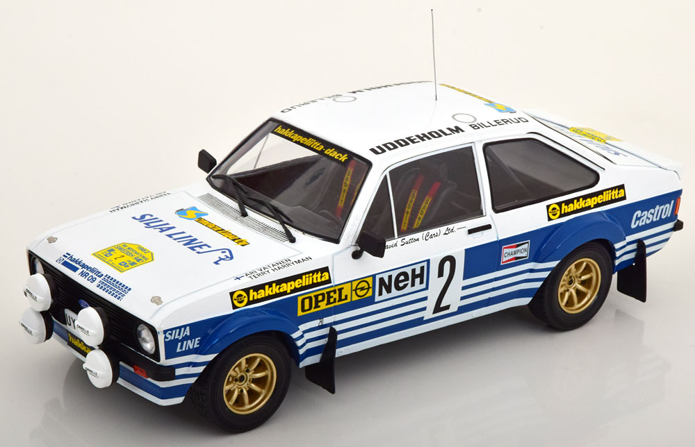 FORD ESCORT MK 2 RS 1800 NO 2 RALLY SWEDEN 1982