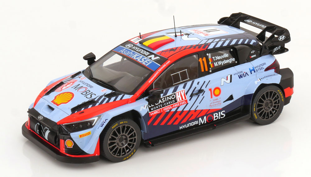 HYUNDAI I20 N RALLY 1 WINNER RALLY MONTE CARLO 2024
