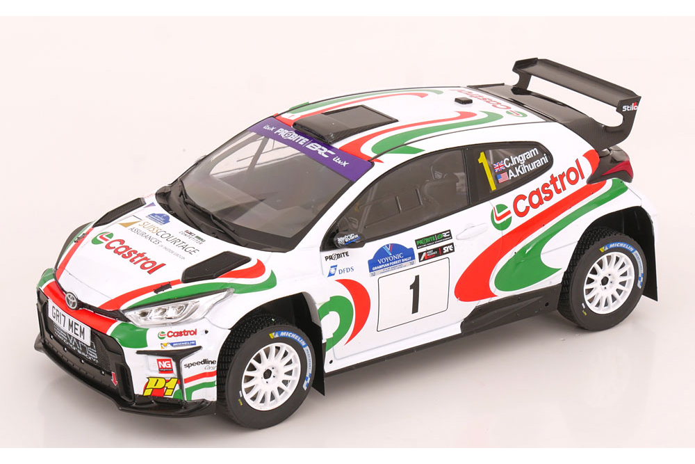 TOYOTA GR YARIS RALLY2 NO 1 RALLY VOYONIC GRAMPIAN FOREST 2024