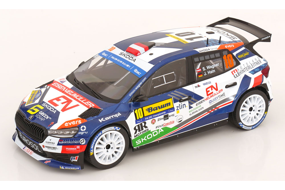 SKODA FABIA RS RALLY2 NO 18 RALLY BARUM 2024