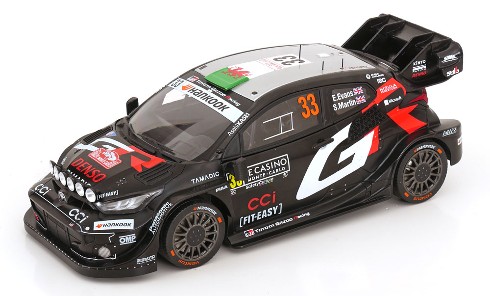 TOYOTA GR YARIS NO 33 RALLY MONTE CARLO 2025