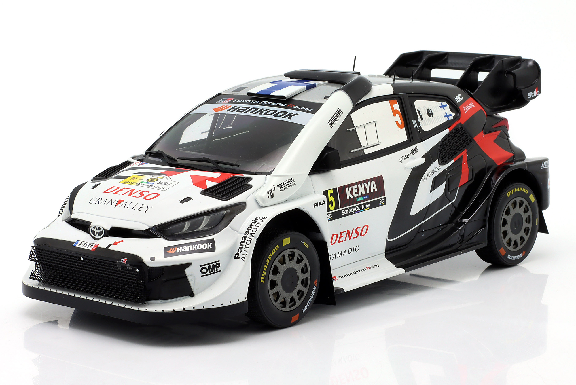TOYOTA GR YARIS #5 RALLYE KENYA 2025 PAJARI, SALMINEN / ТОЙОТА ГР ЯРИС РАЛЛИ КЕНЯ ПАДЖАРИ САЛМИНЕН