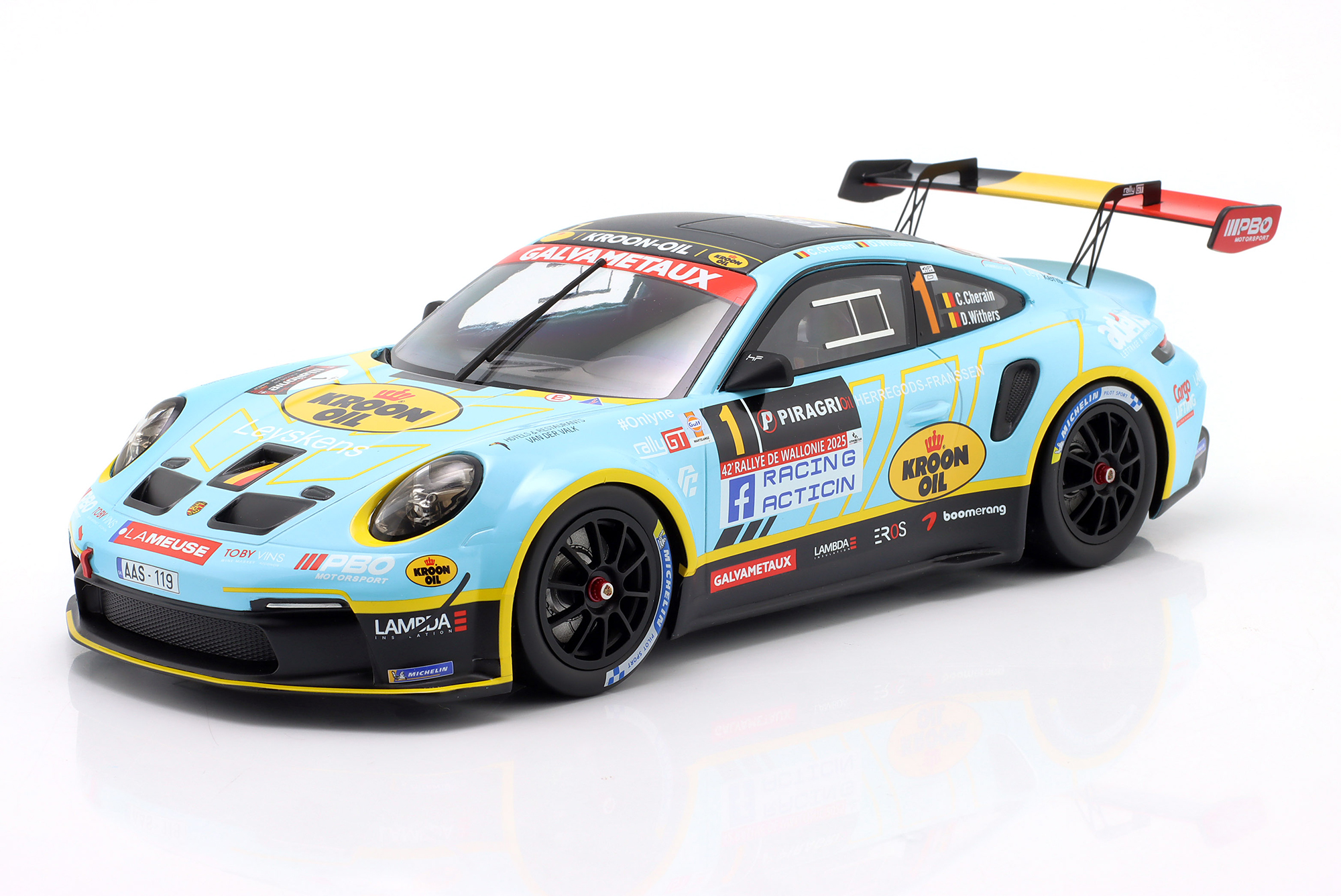 PORSCHE 911 (992) RALLY GT #1 5TH RALLYE DE WALLONIE 2025 CHERAIN, WITHERS / ПОРШЕ 911 992 РАЛЛИ ГТ 5 МЕСТО ДЕ ВАЛЛОНИЕ ЧЕРАЙН ВИТЕРС