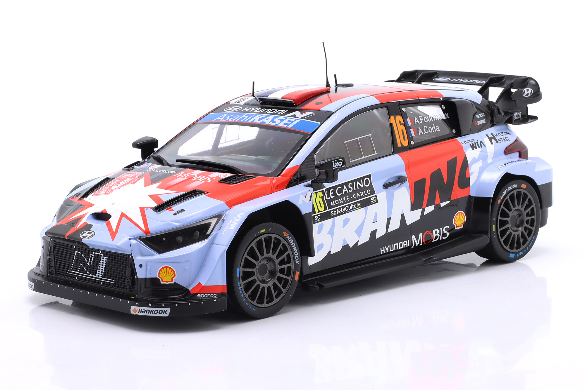 HYUNDAI I20 N RALLY1 NO 16 RALLY MONTE CARLO 2026 / ХЕНДЭ I20 N RALLY1 №16 РАЛЛИ МОНТЕ-КАРЛО 2026