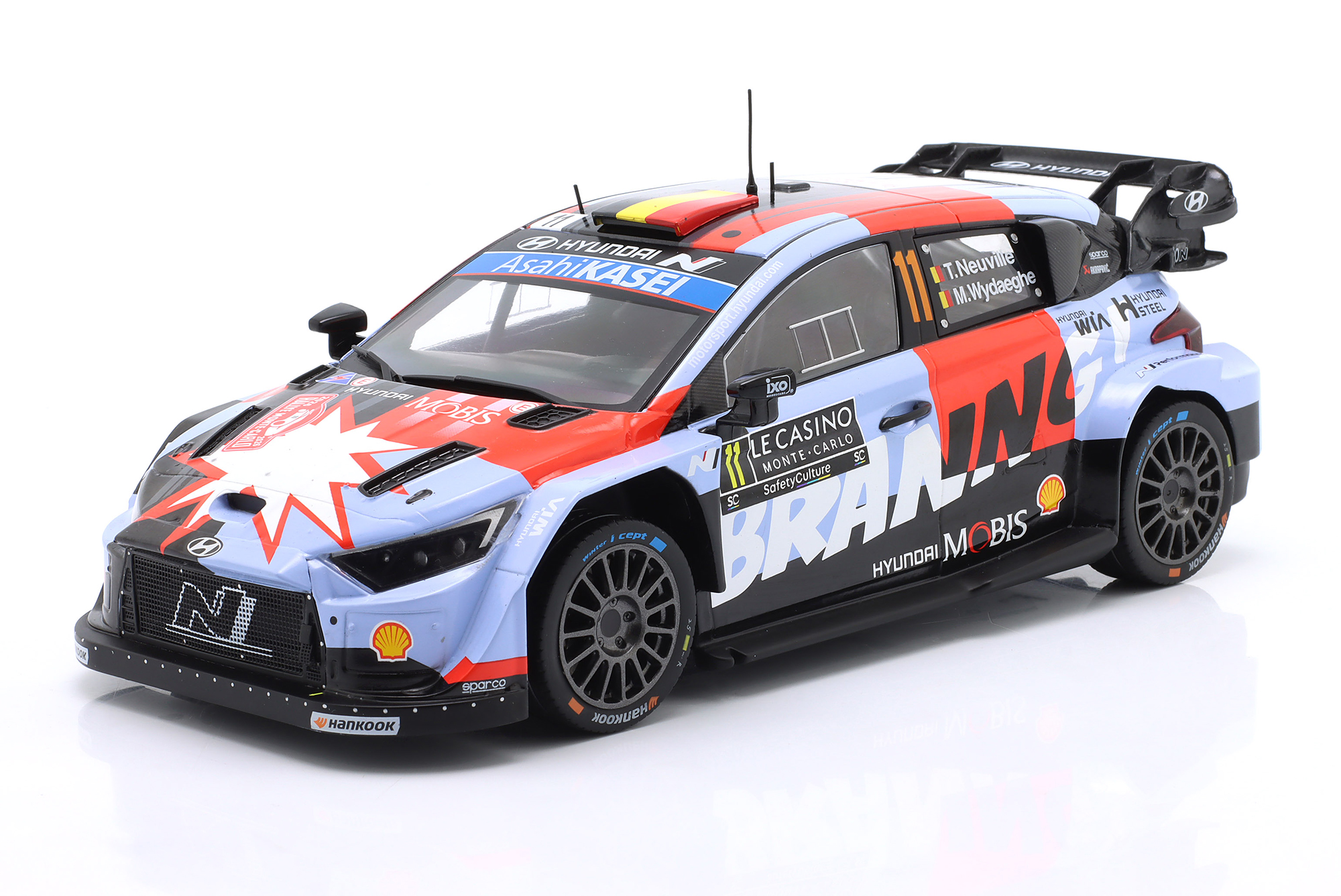 HYUNDAI I20 N RALLY1 NO 11 RALLY MONTE CARLO 2026 / ХЕНДЭ I20 N RALLY1 №11 РАЛЛИ МОНТЕ-КАРЛО 2026