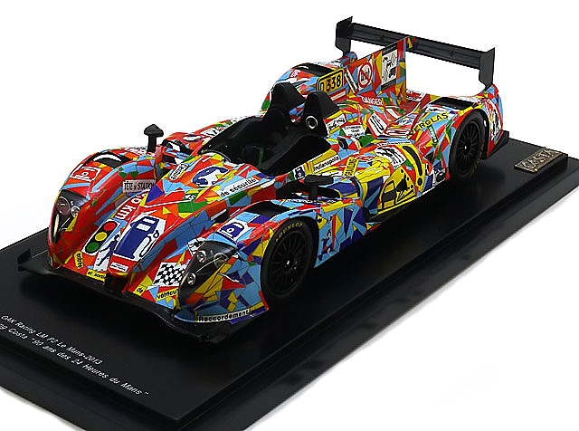 OAK RACING LMP 2 ART CAR COSTA 24H LE MANS 2013