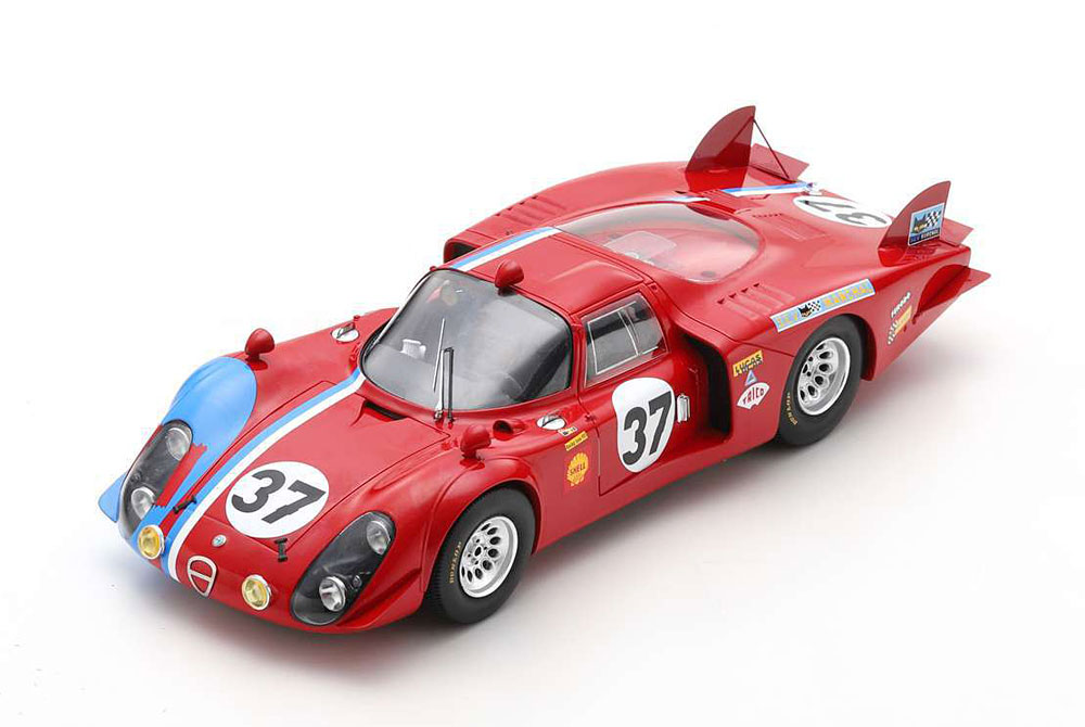 ALFA ROMEO 33/2 NO 37 24H LE MANS 1968