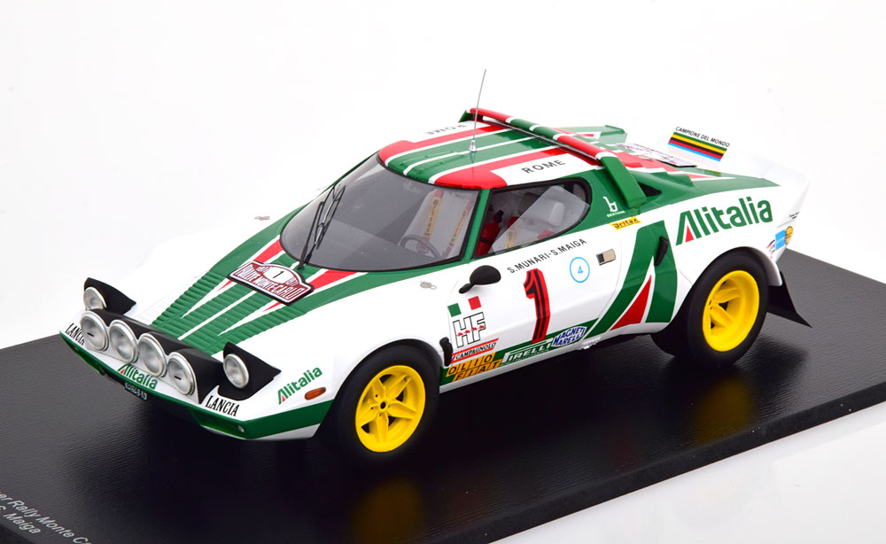 LANCIA STRATOS HF WINNER RALLY MONTE CARLO 1977 ALITALIA