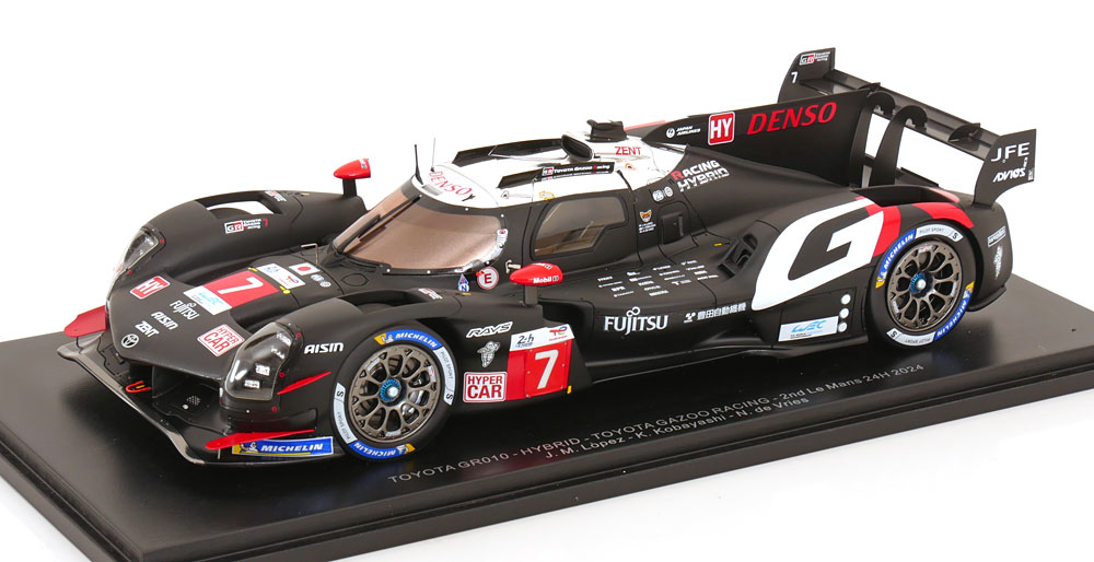 TOYOTA GR010 HYBRID NO 7 24H LE MANS 2024