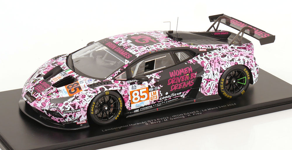 LAMBORGHINI HURACAN GT3 EVO2 NO 85 24H LE MANS 2024 IRON DAMES