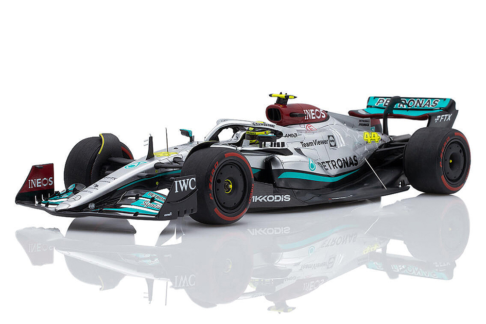 MERCEDES-AMG W13 E PETRONAS F1 3° GP BAHRAIN SAKHIR 2022 LEWIS HAMILTON / MERCEDES-AMG W13 E PETRONAS F1 3° ГРАН-ПРИ БАХРЕЙНА САХИР 2022 ЛЬЮИС ХЭМИЛТОН
