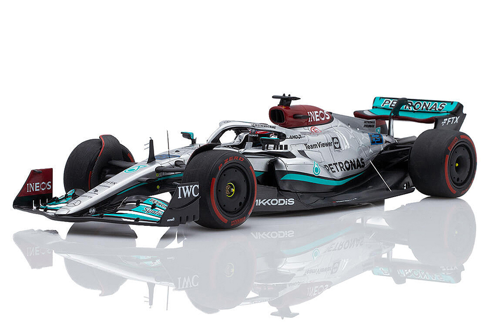MERCEDES-AMG W13 E PETRONAS F1 4° GP BAHRAIN SAKHIR 2022 GEORGE RUSSELL / МЕРСЕДЕС-АМГ W13 E PETRONAS F1 4° ГРАН-ПРИ БАХРЕЙНА САХИР 2022 ДЖОРДЖ РАССЕЛ