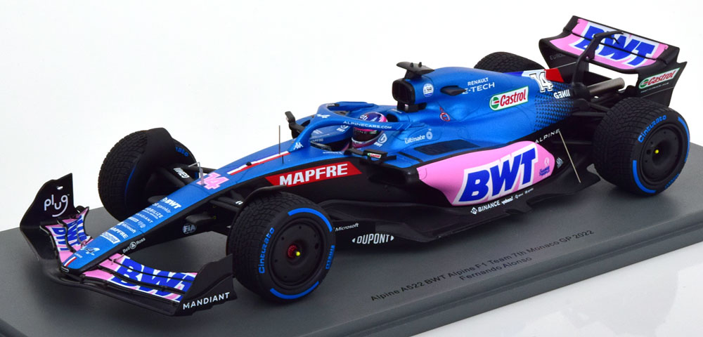 ALPINE A522 BWT GP MONACO 2022