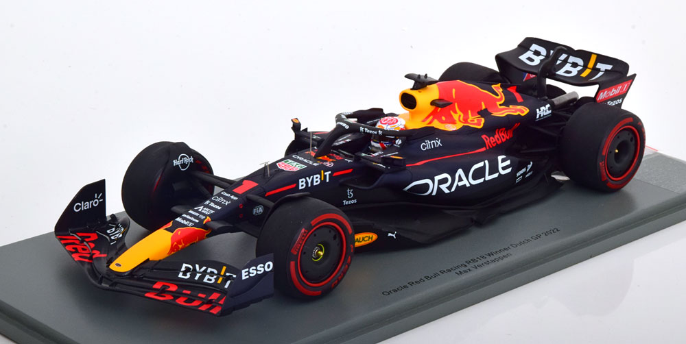 RED BULL RB18 WINNER GP NETHERLANDS WORLD CHAMPION 2022