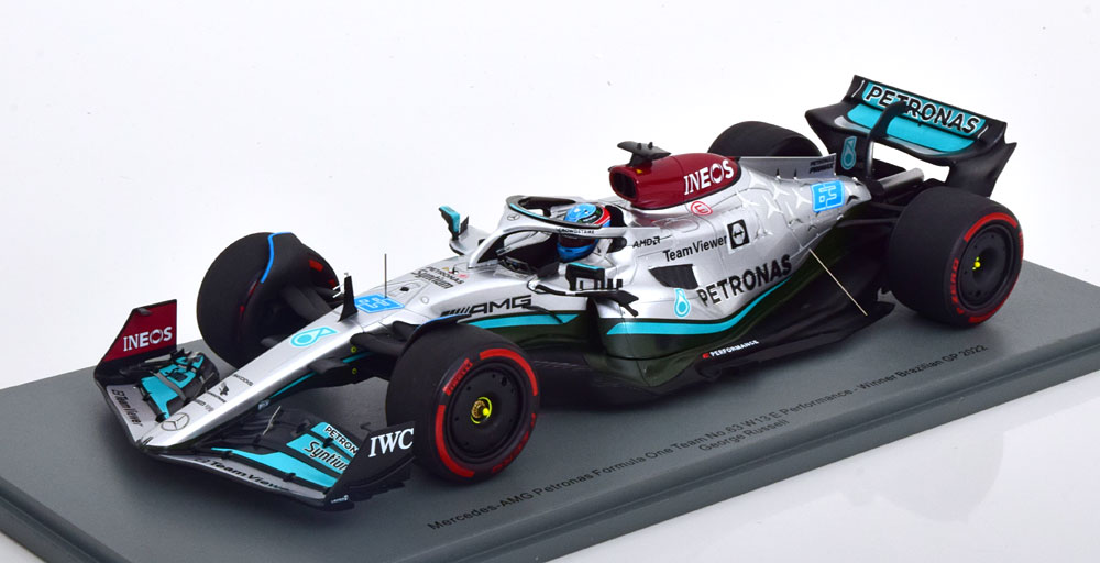 MERCEDES AMG F1 W13 WINNER GP BRAZIL 2022
