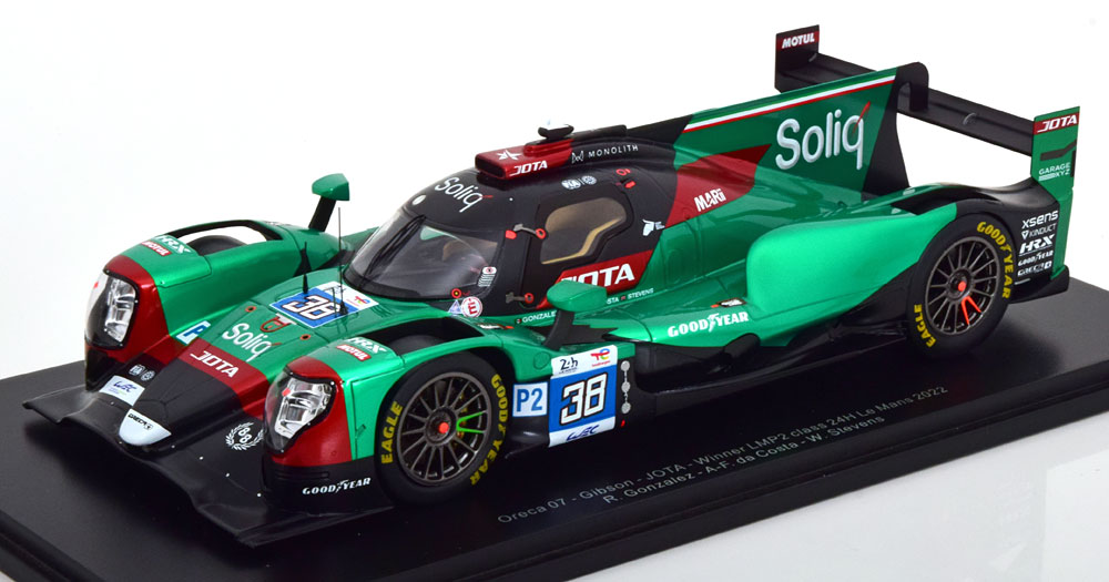 ORECA 07 GIBSON NO 38 WINNER LMP2 24H LE MANS 2022