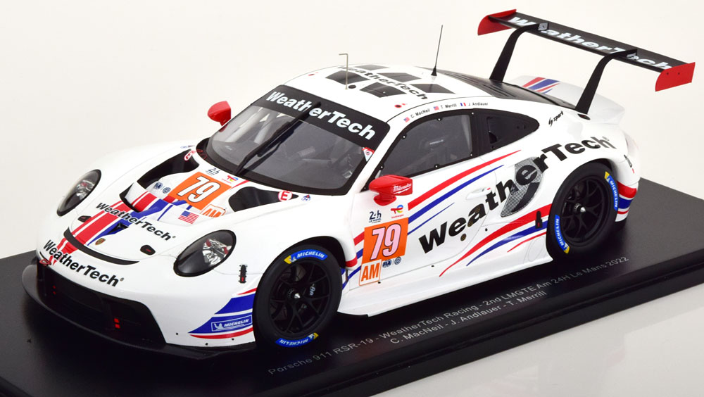 PORSCHE 911 RSR-19 NO 79 24H LE MANS 2022