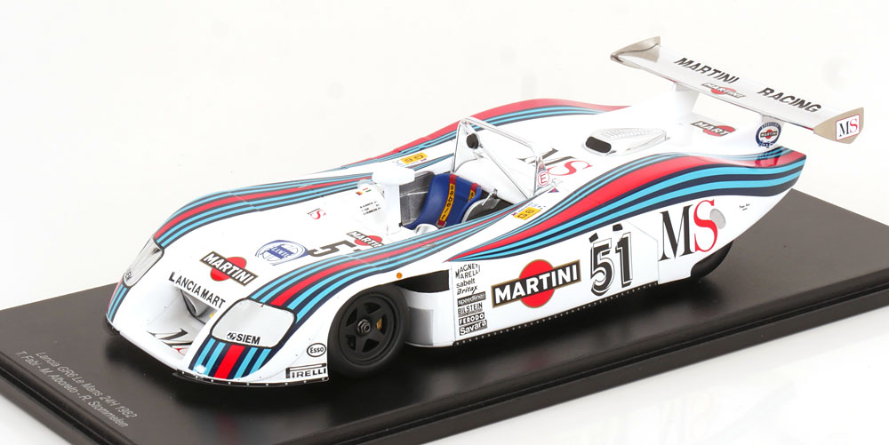 LANCIA GR6 NO 51 24H LE MANS 1982 MARTINI