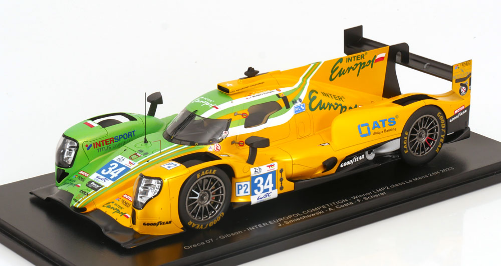 ORECA 07 GIBSON WINNER LMP2 CLASS 24H LE MANS 2023