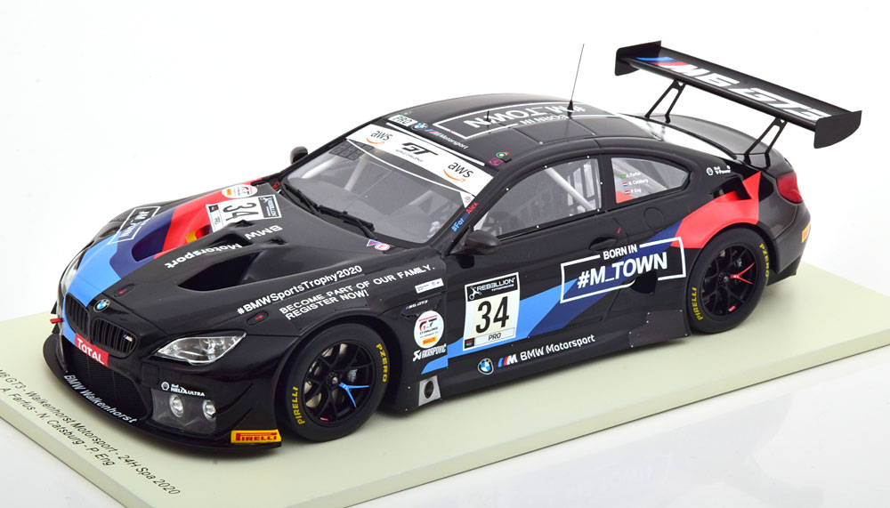 BMW M6 GT3 NO 34 24H SPA 2020