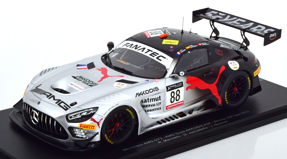 MERCEDES AMG GT3 WINNER 24H SPA 2022