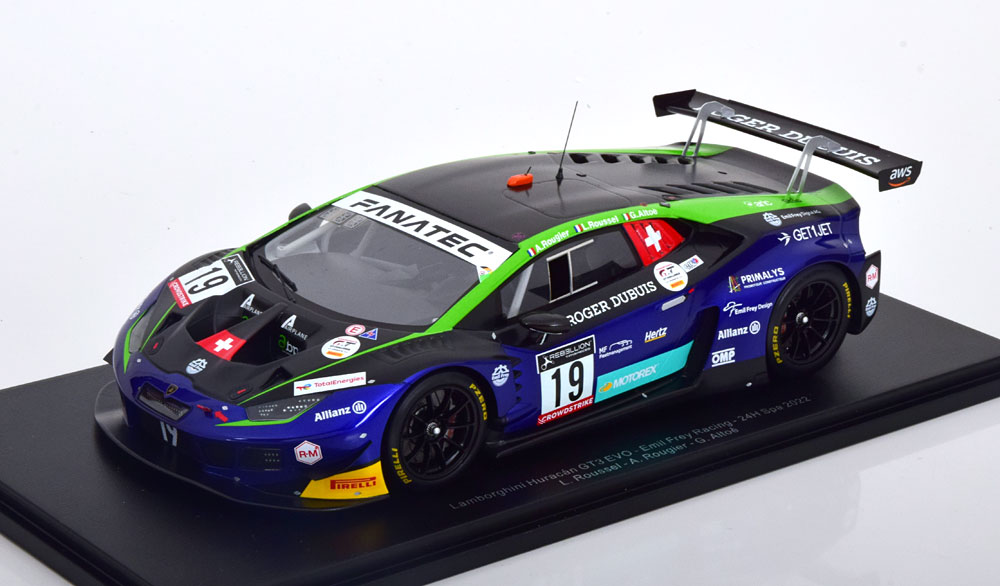 LAMBORGHINI HURACAN GT3 EVO NO 19 24H SPA 2022
