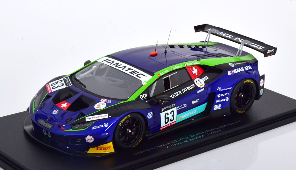 LAMBORGHINI HURACAN GT3 EVO NO 63 24H SPA 2022