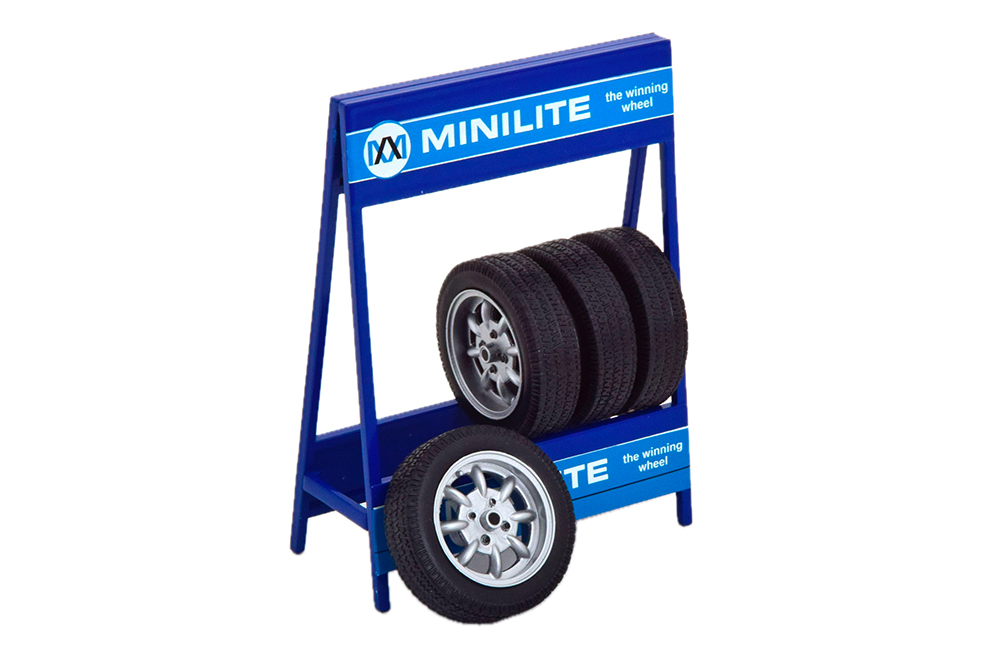 TIRES КОМПЛЕКТ КОЛЕС И ШИН MINI LITE МАТЕРИАЛ: ПЛАСТИК