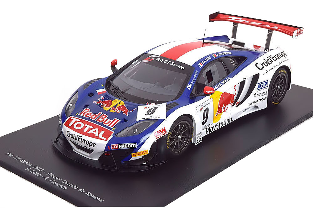 MCLAREN MP4-12C #9 GT TOUR 2013 RED BULL LOEB/PARENTE