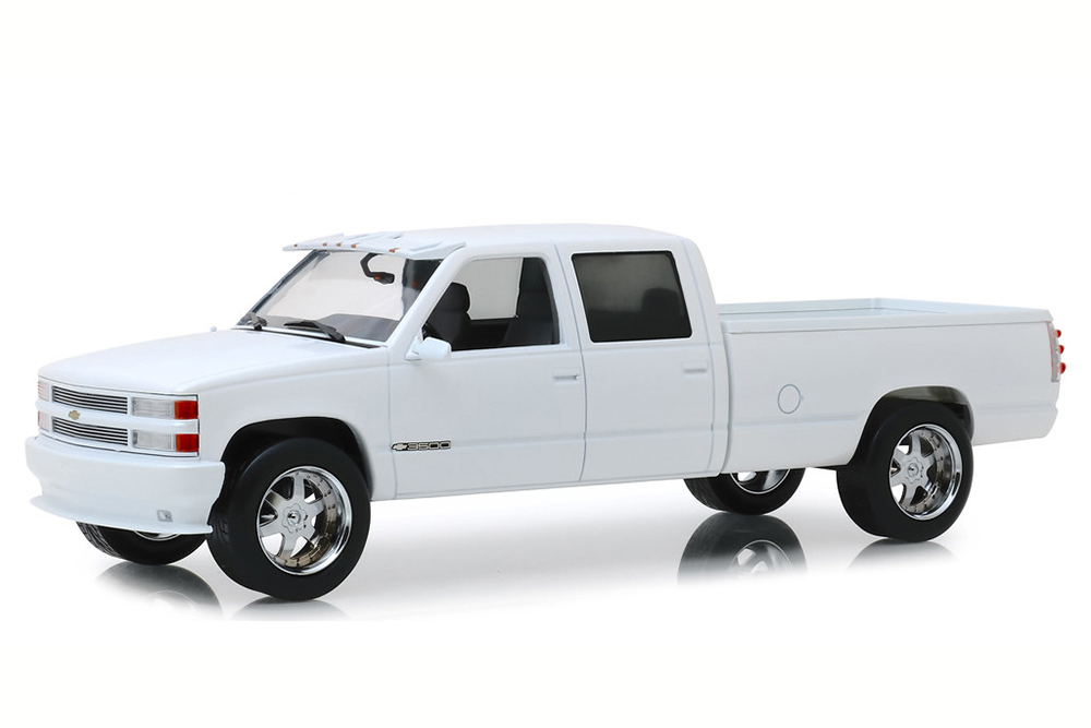 CHEVROLET 3500 CREW CAB SILVERADO 1997 OLYMPIC WHITE