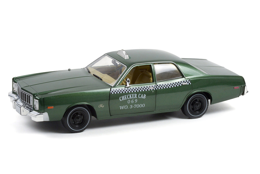 PLYMOUTH FURY TAXI CHECKER CAB 069 WO.3-7000 1976 (ИЗ К/Ф ПОЛИЦЕЙСКИЙ ИЗ БЕВЕРЛИ-ХИЛЛЗ)
