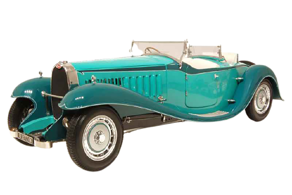 BUGATTI TYP 41 ROYALE ROADSTER ESDERS GREEN / БУГАТТИ ТИП 41 ЭСДЕРС ЗЕЛЕНЫЙ