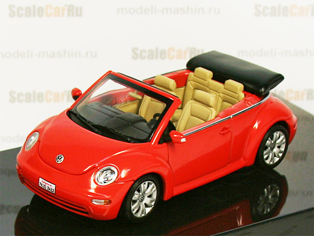 VW VOLKSWAGEN BEETLE CABRIO, SUNDOWN ORANGE