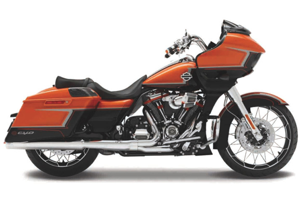 HARLEY-DAVIDSON CVO ROAD GLIDE 2022 / ХАРЛЕЙ-ДАВИДСОН КВО РОАД ГЛИДЕ ОРАНЖЕВЫЙ