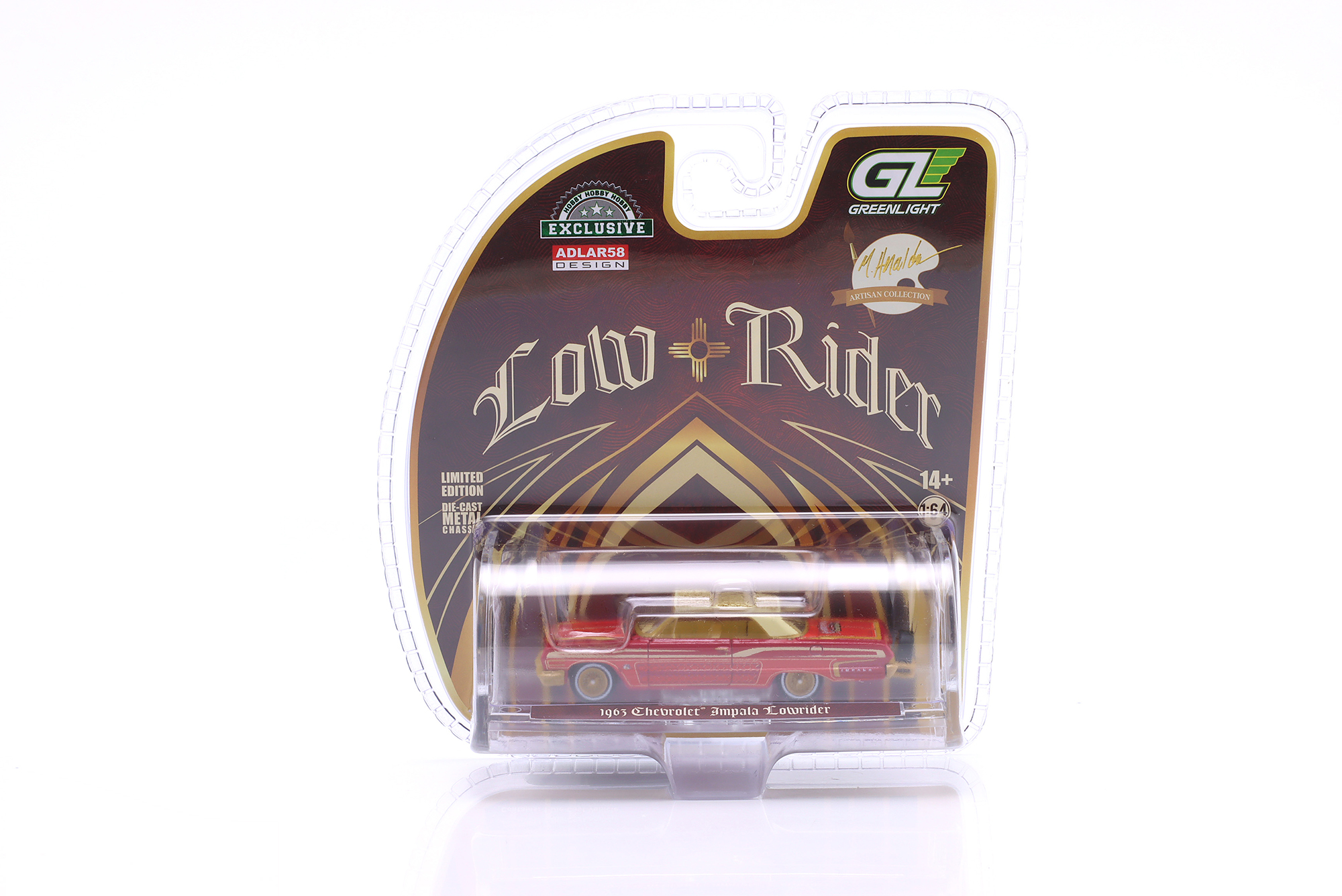 CHEVROLET IMPALA LOWRIDER 1963 MICHAEL HERALDA PINK / ШЕВРОЛЕ ИМПАЛА ЛОВРИДЕР МИЧАЕЛ ХЕРАЛДА РОЗОВЫЙ