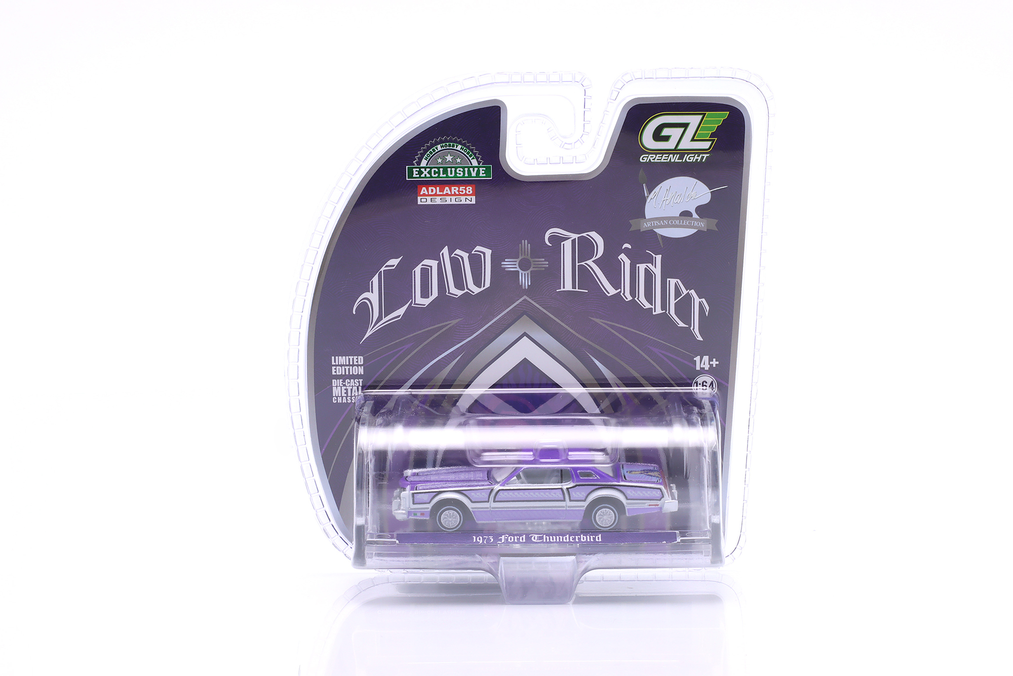 FORD THUNDERBIRD LOWRIDER 1973 MICHAEL HERALDA PURPLE / ФОРД ТУНДЕРБИРД ЛОВРИДЕР МИЧАЕЛ ХЕРАЛДА ФИОЛЕТОВЫЙ