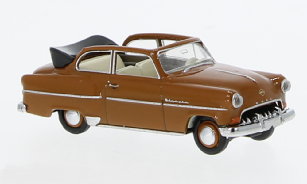 OPEL OLYMPIA CABRIO 1954, LIGHT BROWN (ДЛИНА МОДЕЛИ 3-5 СМ)