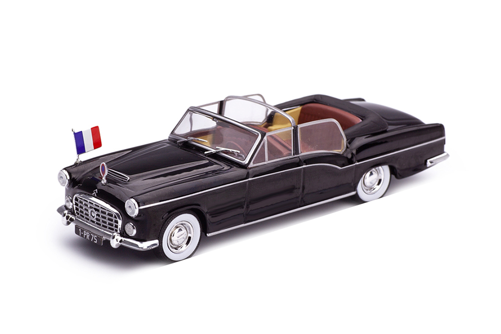 CITROEN 15CV PRESIDENTIELLE ЧЕРНЫЙ С КОРИЧНЕВЫМ ИНТЕРЬЕРОМ