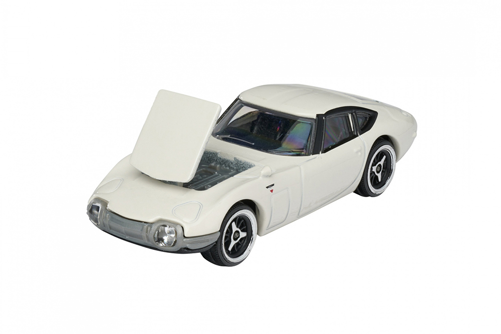 TOYOTA 2000 GT WHITE (ДЛИНА МОДЕЛИ 6-10 СМ)