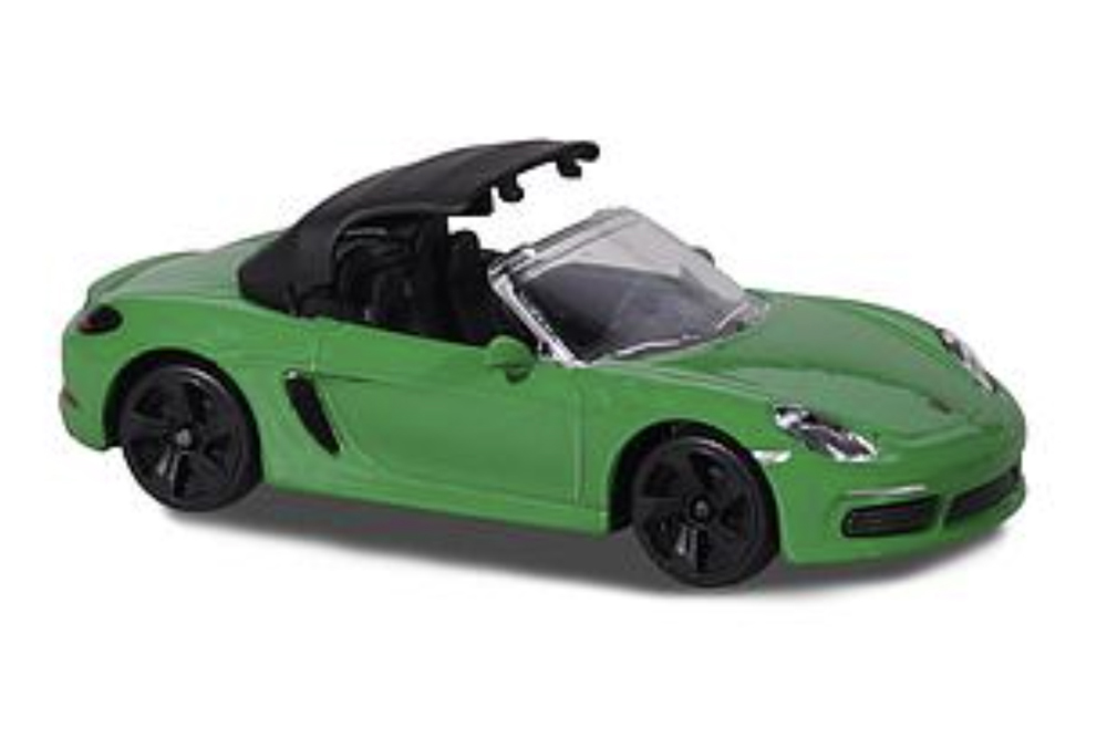 PORSCHE 718 BOXSTER 2020 GREEN (ДЛИНА МОДЕЛИ 6-10 СМ)