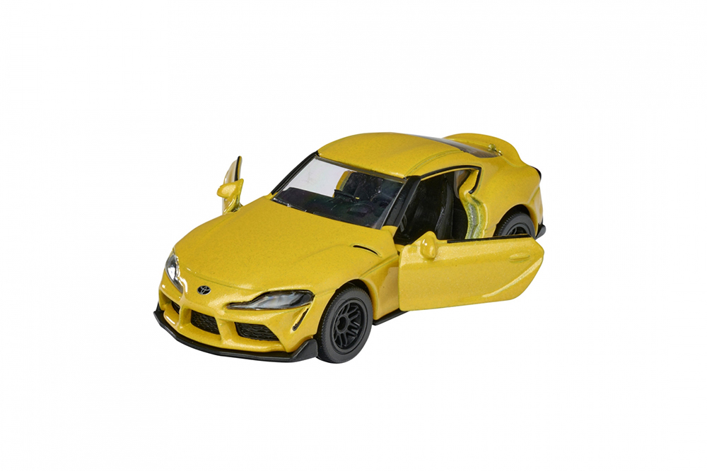 TOYOTA GR SUPRA 2020 YELLOW (ДЛИНА МОДЕЛИ 6-10 СМ)