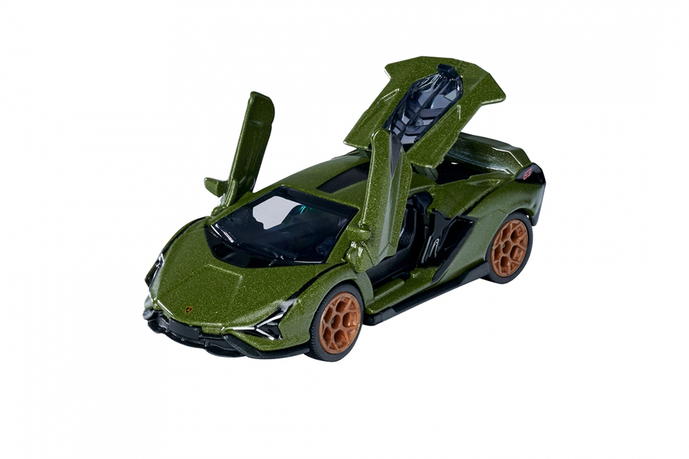 LAMBORGHINI SIAN FKP 37 YEAR 2019 MAT OLIVE GREEN (ДЛИНА МОДЕЛИ 6-10 СМ)
