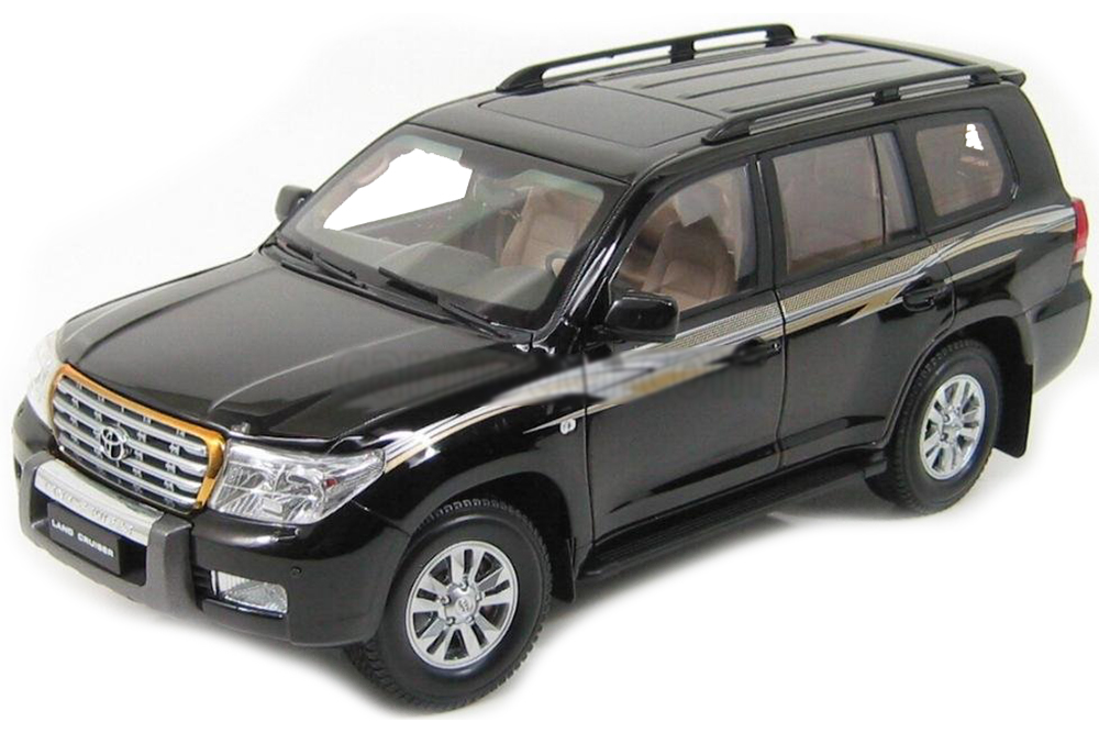 TOYOTA LAND CRUISER LC200 2007-2012 BLACK