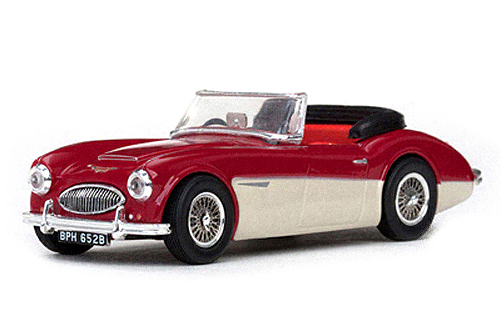 AUSTIN HEALEY 3000 TARTAN RED/IVORY