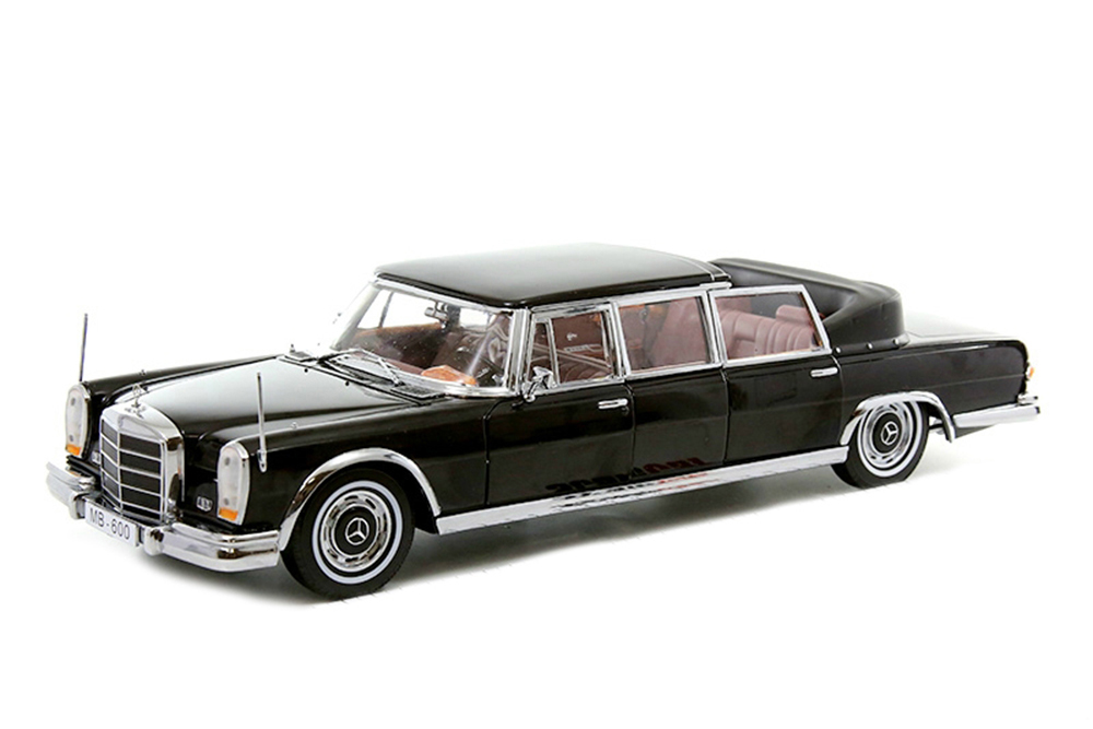 MERCEDES W100 600 PULLMAN LIMO LANDAULET 1966 BLACK